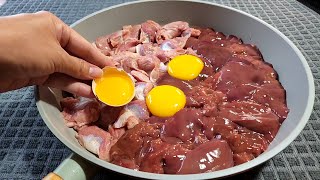 Youve never eaten chicken gizzard and Liver like this Easy and quick recipe [upl. by Karen]