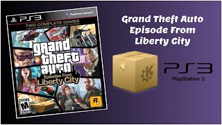 Grand Theft Auto Episodes from Liberty City PKG PS3 [upl. by Friend725]