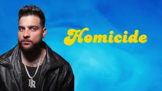 Homicide  Karan Aujla  AI Song  Latest Punjabi Song 2024 [upl. by Lalat]