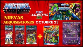 MASTERS OF THE UNIVERSE ORIGINS l ULTIMAS ADQUISICIONES OCTUBRE 2023  NOVEDADES PARA 2024 motu [upl. by Vincentia]