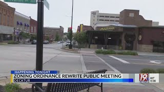 Zoning Ordinance Rewrite Public Meeting  October 22 2024  News 19 at 4 pm [upl. by Botnick]