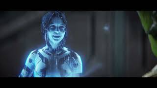 Halo Cortana says YOU LOOK NICE Master Chief Likes Cortana Jealous Halo 2 Blur Remastered Cutscene [upl. by Ranjiv]