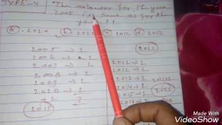 Calendar कैलेंडर REASONING PART1  Short Trick For Calendar  SSCMTSCHSLCGL and all Exam [upl. by Danita]