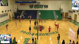 ThunderRidge High vs Regis Jesuit High School Girls JuniorVarsity Volleyball [upl. by Wernda]