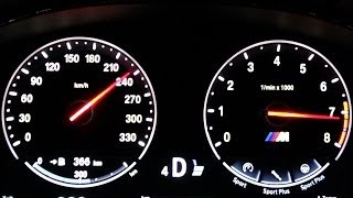 BMW M5 F10 Kickdown Acceleration 120270 kmh Onboard V8 Biturbo Sound Beschleunigung LCI [upl. by Gelasias]