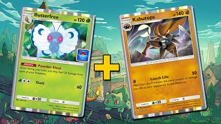 Life Steal Kabutops plus Butterfree Deck Pokemon TCG Pocket [upl. by Wilde]