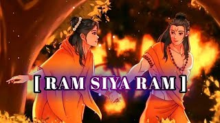 Ram Siya Ram LyricalAdipurush [upl. by Karel]