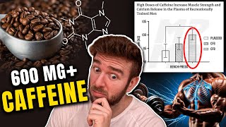 600 MG Caffeine PreWorkout  One Rep Max Bench Press Deadlift And Squat Strength [upl. by Hulton]