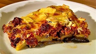 MoussakaMoussaka LasagneAuberginen LasagneAuberginen Auflauf [upl. by Adai]