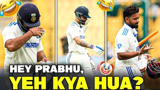 Match Phas gaya😭  Virat Kohli Bowled on Full Toss 🤐 IND VS NZ 2ND TEST [upl. by Trip251]