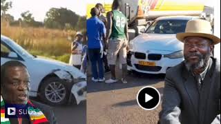 Shocking🤯Honai ZanuPF Former Cde Chinotimba vaita Accident yakaipisisa vadhumhana ne3 cars💔😳 [upl. by Elyl]