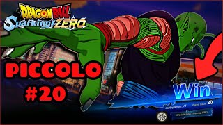 PICCOLO Winning With Every Character In DRAGONBALL SPARKING ZERO RANKED 20 [upl. by Samale201]