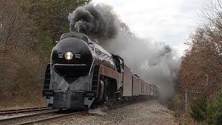 NampW Class J 611 on the Shenandoah Valley Limited [upl. by Hsan240]