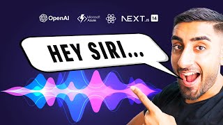 🔴 Let’s build Siri Clone with NEXTJS 14 Microsoft Azure OpenAI Whisper Speech Recognition AI [upl. by Sunev]