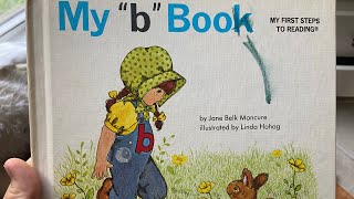 My “b” Book  by Jane Belk Moncure  Read Along and Read Aloud [upl. by Beck]