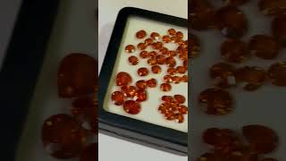 Natural Spessartite Garnets🧡 [upl. by Georgia239]