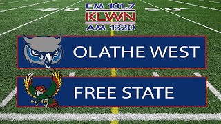 Free State vs Olathe West  11124 [upl. by Sheff208]