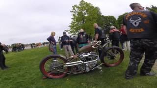 Rumblemen TC Umeå åker till custom bikeshow 2017 [upl. by Daisie]