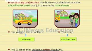 Subordinating Conjunctions  English Grammar  iken  ikenedu  ikenApp [upl. by Horatius]