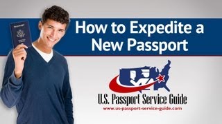 How to Expedite a New Passport [upl. by Janey]