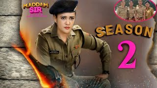 madam sir season 2 upcoming episode madam sir karishmasingh gulki joshi [upl. by Maice556]