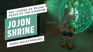 The Legend of Zelda Tears of the Kingdom  Jojon Shrine Gameplay Walkthrough [upl. by Susumu]