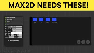 5 Things Max2D NEEDS [upl. by Fineman742]