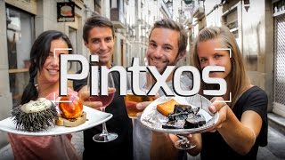 PINTXOS IN SAN SEBASTIÁNDONOSTIA [upl. by Jacinthe]