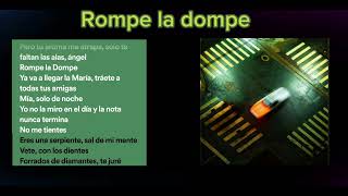 rompe la dompe karaoke [upl. by Elacim535]