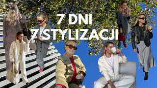 7 dni 7 stylizacji I Jesień 2024 [upl. by Ennaillij]