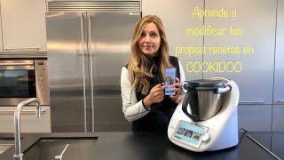 Tutorial Thermomix RECETAS CREADAS en el recetario COOKIDOO [upl. by Siward]