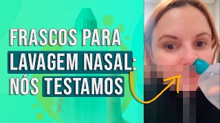 Lavagem nasal é mesmo bom pro nariz [upl. by Eeima]