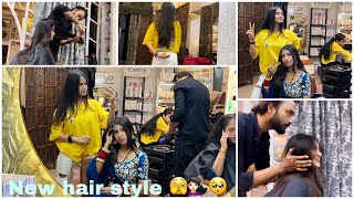 Baal kaat diye humne💇🏻‍♀️🥺💖didu jyotijagetiya9 newhairstyle [upl. by Viva508]