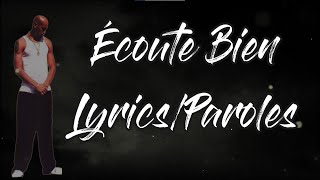 Booba  Écoute bien ParolesLyrics [upl. by Dulciana]