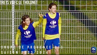 Trets vs FC LE THOLONET Coupe de Provence  U13 [upl. by Adnirol912]