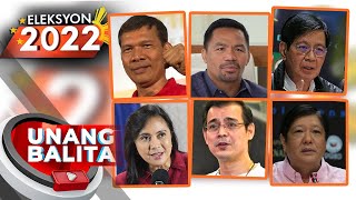 Eleksyon 2022 Presidential at VP aspirants tinalakay ang presidential debates  UB [upl. by Ylicec]