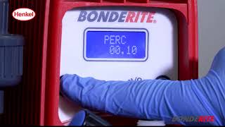 Equipment BONDERITE TUTORIAL VIDEO  VMS Pump Percentage Setting [upl. by Tera803]