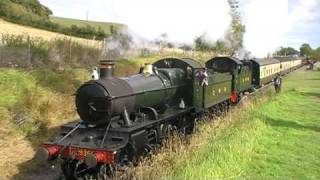 West Somerset Railway Autumn Steam Gala GWR 175  The Prelude Saturday 031009 [upl. by Jo-Ann]