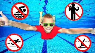 Tannerites Kids Learn Importance Of Swimming Pool Safety Rules [upl. by Holub]