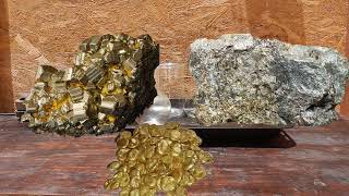 Pyrite and Arsenopyrite chalcopyrite are common minerals associated with gold deposits [upl. by Terra897]