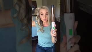 How to curl your hair with the Lange wand [upl. by Erund]