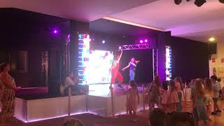 Iberostar Bouganville Playa Costa Adeje Tenerife Mini Disco  Agadoo [upl. by Hu]