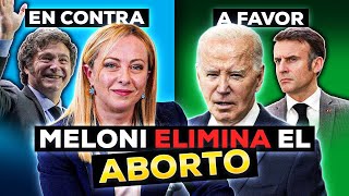 Meloni elimina el aborto del G7 ¿por qué es tan importante [upl. by Crescin]