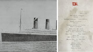 Titanic Menu From 3 Days Before It Sank to Be Auctioned [upl. by Schach751]