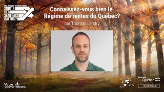 Connaissezvous bien le Régime de rentes du Québec [upl. by Corso107]