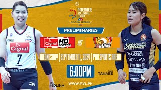 CIGNAL VS KURASHIKI  PVL INVITATIONAL CONFERENCE  6PM  SEPTEMBER 11 2024  PHILSPORTS ARENA [upl. by Viviyan863]