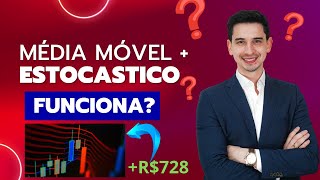 Daytrade AVANÇADO Setup Média Móvel  Estocastico Lento O segredo do Sucesso [upl. by Anirac]