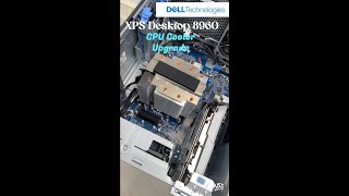 Upgrading CPU Cooler  Dell XPS Desktop 8960 [upl. by Hrutkay9]