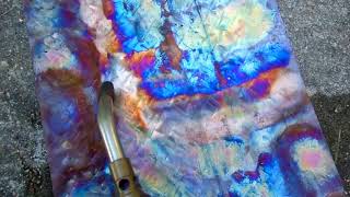 Annealing Copper Creates Rainbow of Colors [upl. by Nason]