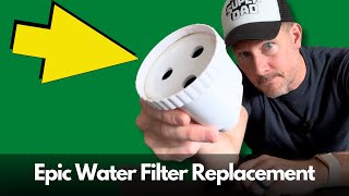 Epic Water Filters replacement filter for dispenser how to review [upl. by Nordine]